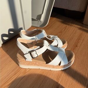 Dr. Scholl's White Sandals